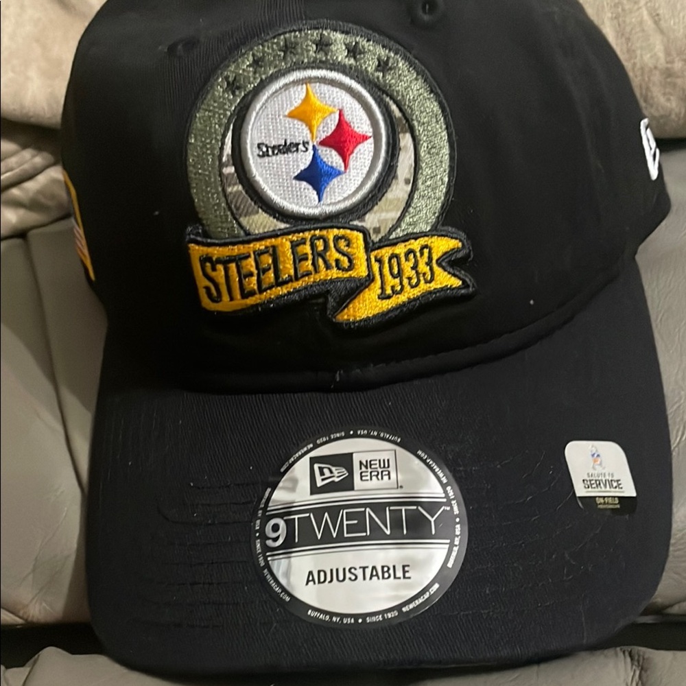 New Era Steelers 1933 Black Cap